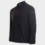 Туника за готвачи VELILLA BLACK – професионално облекло за хотели, ресторанти и обслужване