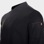 Туника за готвачи VELILLA BLACK – професионално облекло за хотели, ресторанти и обслужване