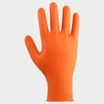 Еднократни ръкавици от нитрил SETINO NITRILE ORANGE - Image 2