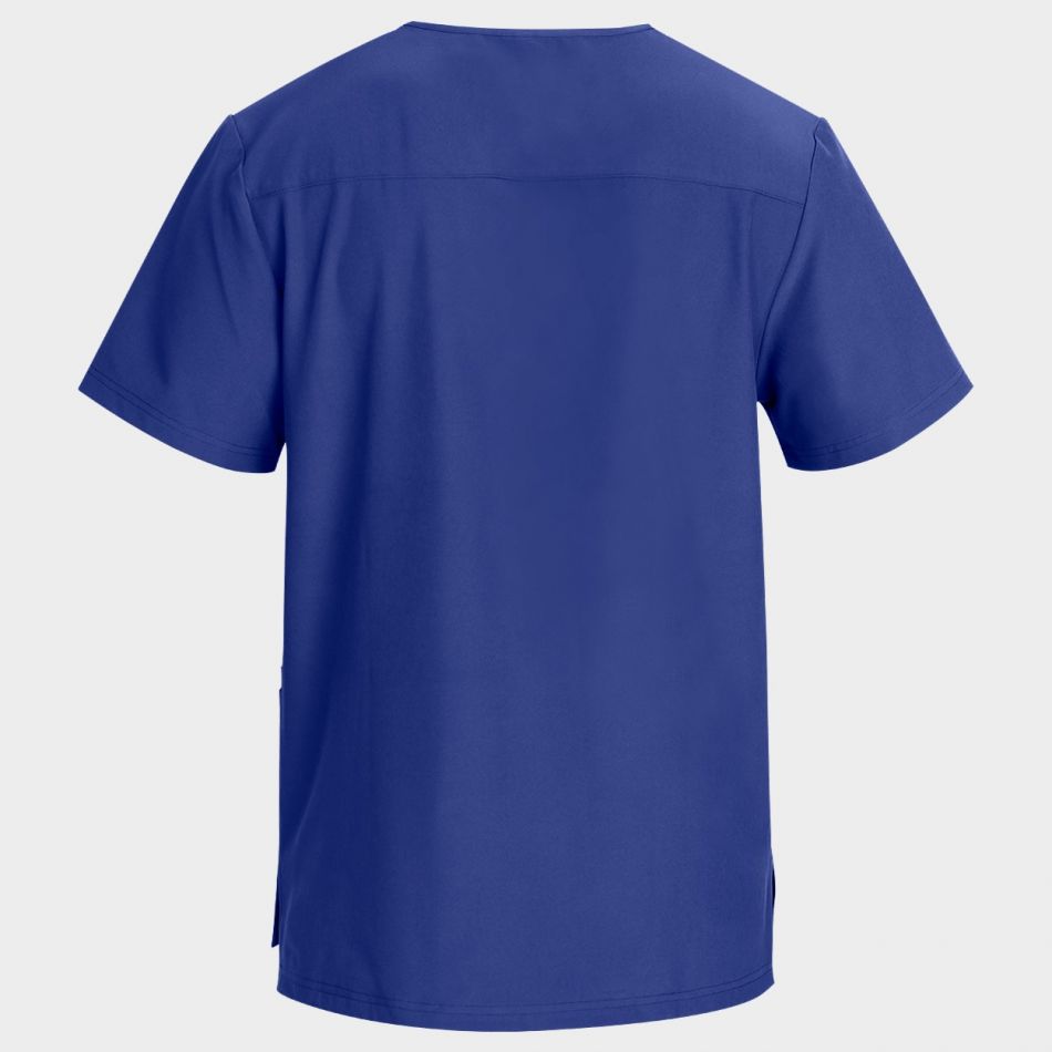 Мъжка медицинска туника NOBBY ROYAL BLUE – удобно медицинско облекло за лекари и медицински персонал Мъжка медицинска туника NOBBY ROYAL BLUE – удобно медицинско облекло за лекари и медицински персонал