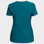 Дамска медицинска туника NOBBY PETROL – удобно медицинско облекло за лекари и медицински персонал