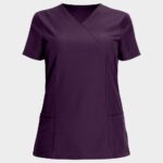Дамска медицинска туника NOBBY PURPLE – удобно медицинско облекло за лекари и медицински персонал