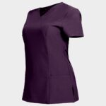 Дамска медицинска туника NOBBY PURPLE – удобно медицинско облекло за лекари и медицински персонал