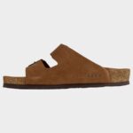 Мъжки чехли LEON MAN BROWN SUEDE – работно облекло с високо качество и комфорт