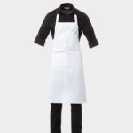 Престилка с нагръдник PAYPER BOUTIQUE WHITE – работно облекло с високо качество и комфорт