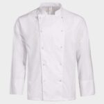 Туника за готвачи NAPOLI 2.0 WHITE – професионално облекло за хотели, ресторанти и обслужване