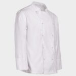 Туника за готвачи NAPOLI 2.0 WHITE – професионално облекло за хотели, ресторанти и обслужване