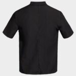 Туника за готвачи с къс ръкав NAPOLI 2.0 BLACK – професионално облекло за хотели, ресторанти и обслужване
