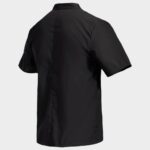 Туника за готвачи с къс ръкав NAPOLI 2.0 BLACK – професионално облекло за хотели, ресторанти и обслужване