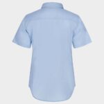 Дамска риза с къс ръкав VELILLA LIGHT BLUE – работно облекло с високо качество и комфорт