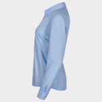Дамска риза с дълъг ръкав VELILLA LIGHT BLUE – работно облекло с високо качество и комфорт