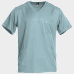 Медицинска туника MONI LIGHT BLUE – удобно медицинско облекло за лекари и медицински персонал