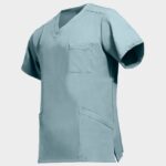 Медицинска туника MONI LIGHT BLUE – удобно медицинско облекло за лекари и медицински персонал