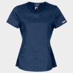 Дамска медицинска туника CHEROKEE V-NECK DARK BLUE WWE601