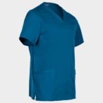 Мъжка медицинска туника CHEROKEE V-NECK PETROL WWE670 – удобно медицинско облекло за лекари и медицински персонал