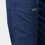Дамски медицински панталон CHEROKEE MR TAPERED DARK BLUE WWE105 – удобно медицинско облекло за лекари и медицински персонал