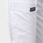 Дамски медицински панталон CHEROKEE MR TAPERED WHITE WWE105 – удобно медицинско облекло за лекари и медицински персонал