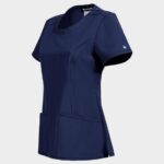 Дамска медицинска туника CHEROKEE ROUD DARK BLUE CKE2624A – удобно медицинско облекло за лекари и медицински персонал