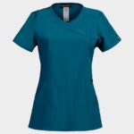 Дамска медицинска туника CHEROKEE WRAP PETROL CKE2625A