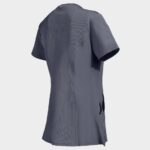 Дамска медицинска туника CHEROKEE WRAP GREY CKE2625A – удобно медицинско облекло за лекари и медицински персонал