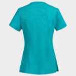 Дамска медицинска туника CHEROKEE WRAP LIGHT PETROL CKE2625A - Image 2