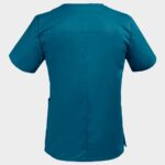 Медицинска туника CHEROKEE V-NECK PETROL WWE4725 – удобно медицинско облекло за лекари и медицински персонал
