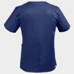 Медицинска туника CHEROKEE V-NECK DARK BLUE WWE4725 – удобно медицинско облекло за лекари и медицински персонал