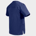 Медицинска туника CHEROKEE V-NECK DARK BLUE WWE4725 – удобно медицинско облекло за лекари и медицински персонал