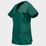 Дамска медицинска туника CHEROKEE WRAP GREEN WWE4728 - Image 4