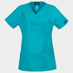 Дамска медицинска туника CHEROKEE WRAP LIGHT PETROL WWE4728