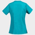 Дамска медицинска туника CHEROKEE WRAP LIGHT PETROL WWE4728 - Image 2