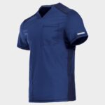 Мъжка медицинска туника CHEROKEE V-NECK DARK BLULE WWE603 – удобно медицинско облекло за лекари и медицински персонал