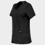 Дамска медицинска туника CHEROKEE V-NECK BLACK WWE620 – удобно медицинско облекло за лекари и медицински персонал Дамска медицинска туника CHEROKEE V-NECK BLACK WWE620 – удобно медицинско облекло за лекари и медицински персонал