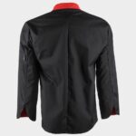 Туника за готвачи NAPOLI BLACK – професионално облекло за хотели, ресторанти и обслужване