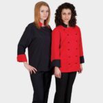Туника за готвачи NAPOLI BLACK – професионално облекло за хотели, ресторанти и обслужване