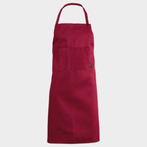 Престилка с нагръдник CHEFS S855 BLUE – работно облекло с високо качество и комфорт