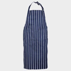 Престилка с нагръдник CHEFS S849 RED – работно облекло с високо качество и комфорт