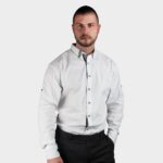Мъжка риза ALBERTO WHITE – работно облекло с високо качество и комфорт