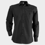 Мъжка риза ELEGANCE BLACK – работно облекло с високо качество и комфорт