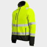 Работно ватирано яке REEF PAD HV SOFTSHELL YELLOW – работно облекло с високо качество и комфорт