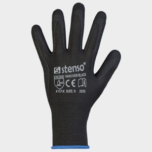 Ръкавици топени в латекс HANOVER BLACK