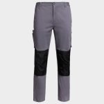 Работен панталон MELBOURNE STRETCH GREY/BLACK – работно облекло с високо качество и комфорт Работен панталон MELBOURNE STRETCH GREY/BLACK – работно облекло с високо качество и комфорт