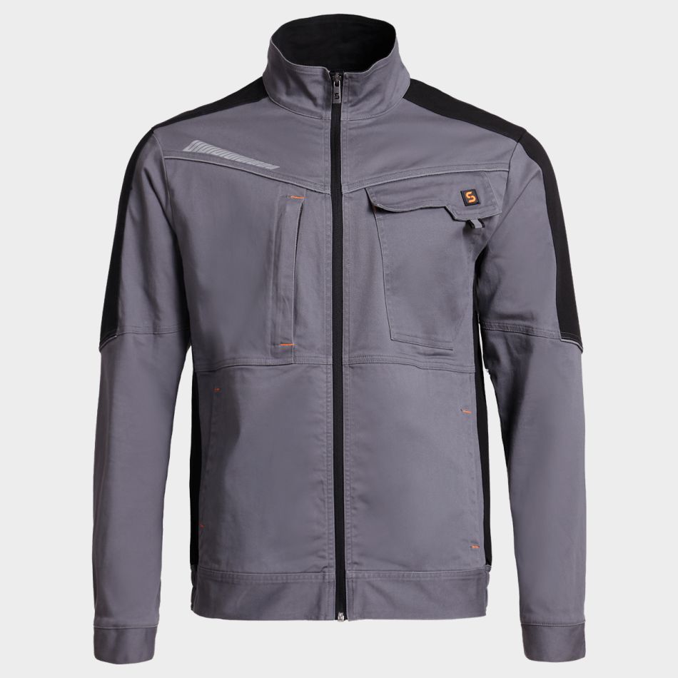 Работно яке MELBOURNE STRETCH GREY/BLACK – работно облекло с високо качество и комфорт Работно яке MELBOURNE STRETCH GREY/BLACK – работно облекло с високо качество и комфорт