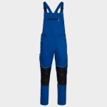 Работен полугащеризон MELBOURNE STRETCH SPECIAL ROYAL BLUE/BLACK – работно облекло с високо качество и комфорт