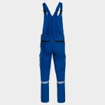 Работен полугащеризон MELBOURNE STRETCH SPECIAL ROYAL BLUE/BLACK – работно облекло с високо качество и комфорт