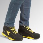 Работни обувки DIADORA GLOVE HYPER MID S3S FO HRO SR ESD BLACK – защитни работни обувки S3 за професионална употреба