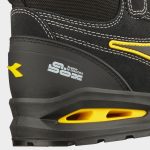 Работни обувки DIADORA RUN A.BOX MSTR BOA MID S3S FO SR SC ESD BLACK – защитни работни обувки S3 за професионална употреба