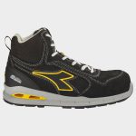 Работни обувки DIADORA RUN A.BOX MID S3S FO SR ESD BLACK – защитни работни обувки S3 за професионална употреба