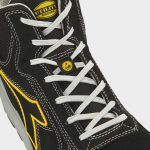 Работни обувки DIADORA RUN A.BOX MID S3S FO SR ESD BLACK – защитни работни обувки S3 за професионална употреба