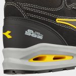 Работни обувки DIADORA RUN A.BOX MID S3S FO SR ESD BLACK – защитни работни обувки S3 за професионална употреба